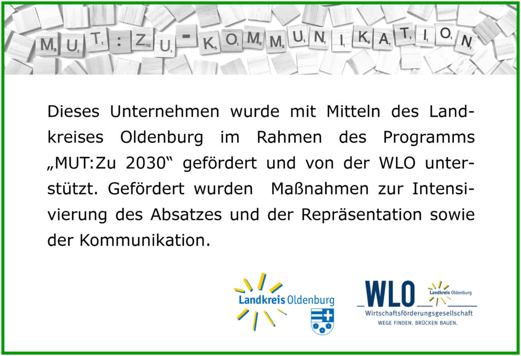 Hinweis auf Wirtschaftsförderungsgesellschaft des Landkreises Oldenburg